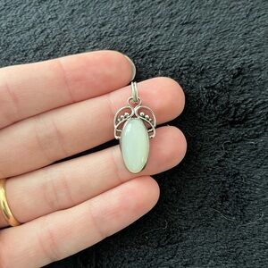 🧡2 for 100🧡 Sterling Silver Pendant with Moonstone